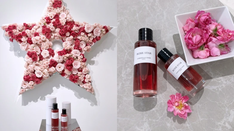 Dior迪奧香氛世家新香水「羅盤玫瑰」,一口氣結合迪奧先生最愛的幸運星、玫瑰兩大經典元素