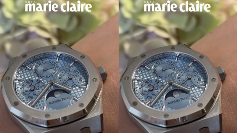 愛彼2025秋季新錶在香港AP House K11 Musea：皇家橡樹38毫米萬年曆