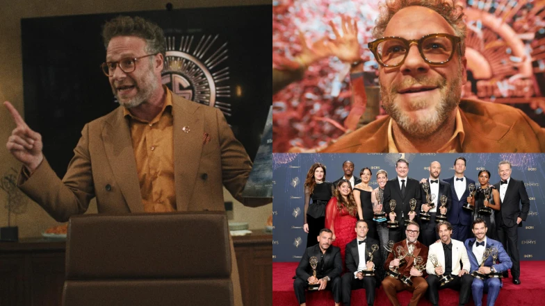 艾美獎史上最強喜劇！塞斯羅根《片廠風雲》封帝又狂掃13項大獎，5大亮點搞懂魅力點