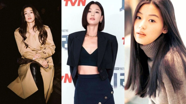 全智賢《暴風圈》髮型盤點：經典黑長直、俐落一刀切，歷年15款造型一次看！