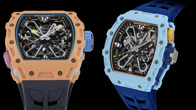 Richard Mille新錶：納達爾聯名RM35-03寶寶藍、鮭魚粉你選哪一款？