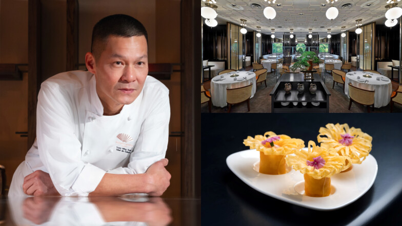 連摘8年米其林一星「雅閣」新主廚注入細膩巧思!「菊花龍蝦春捲」美如藝術品、鑊氣經典料理必吃