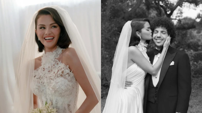 Selena Gomez曬巨甜婚紗照！賽琳娜3套浪漫嫁衣皆由同一品牌張羅