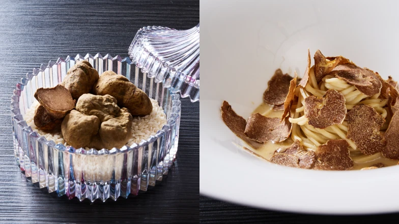 「三二行館Villa32」以白松露、魚子醬交織秋日奢華，9道菜品感受山林與海洋的流動