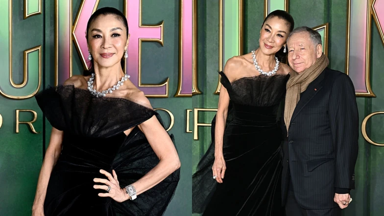 楊紫瓊現身《魔法壞女巫第二部》紅毯！機械錶、珍珠、綠寶的19套穿搭