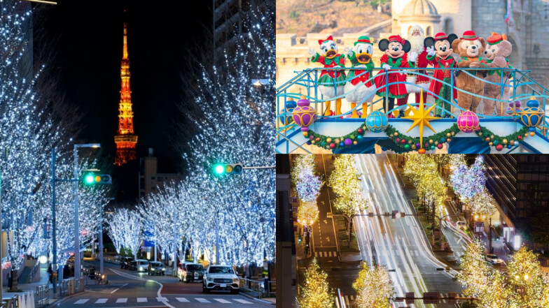 2025日本聖誕節活動懶人包！東京、大阪、橫濱夢幻點燈，93萬顆雪白大道、迪士尼必須朝聖