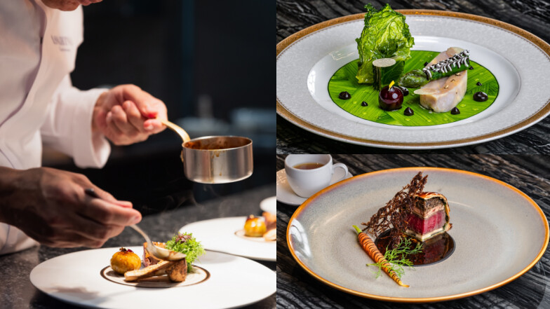 米其林二星主廚朝比奈悟首度登台！高雄漢來焰牛排館限時3天餐酒會，法式經典X日本職人極致饗宴