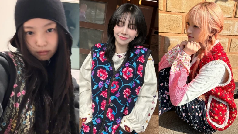 百元有找的韓國「姨母背心」火了！Jennie、太妍、Karina都搶穿，市場單品逆襲成冬季爆款