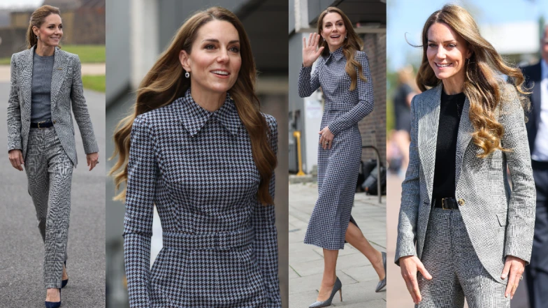 凱特王妃近期的灰色穿搭太美了，用一種中性優雅定義經典皇室造型