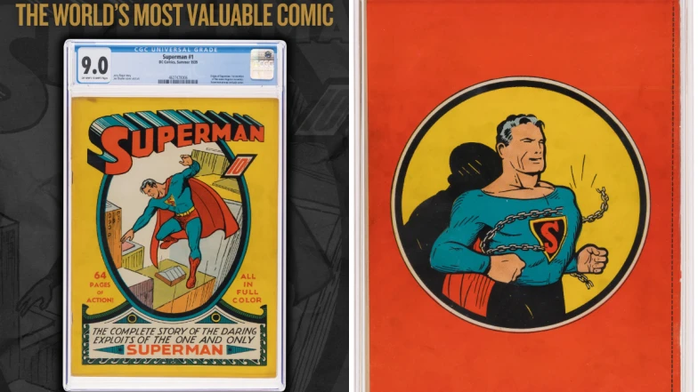 母親最後的珍貴禮物！一本幼年報攤買的漫畫竟值2.86億台幣？三兄弟清掃母親遺物發現《超人》漫畫創拍賣天價