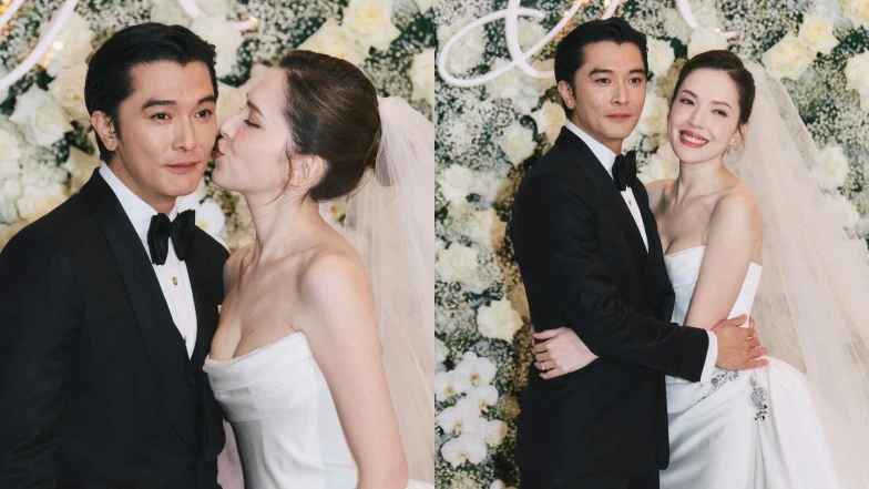 許瑋甯邱澤婚禮直擊！婚宴甜蜜美照曝光，宛如拍偶像劇