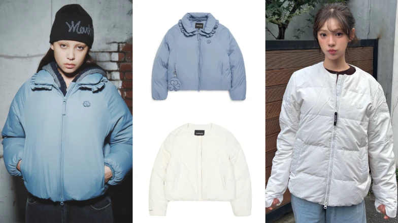 寒流必備！Mark Gonzales小天使羽絨外套保暖登場，輕盈保暖、異材質拼接重點一次看