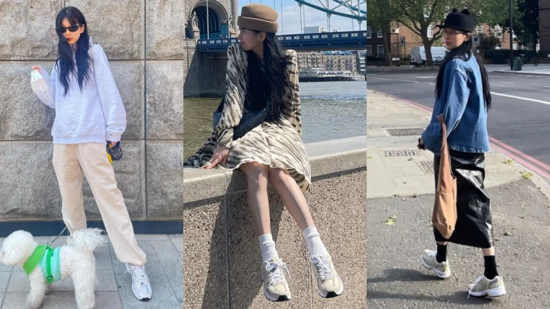 秀智對NB 530是真愛！女神私服最常出鏡的神鞋，百搭度高到韓妞都在跟著買