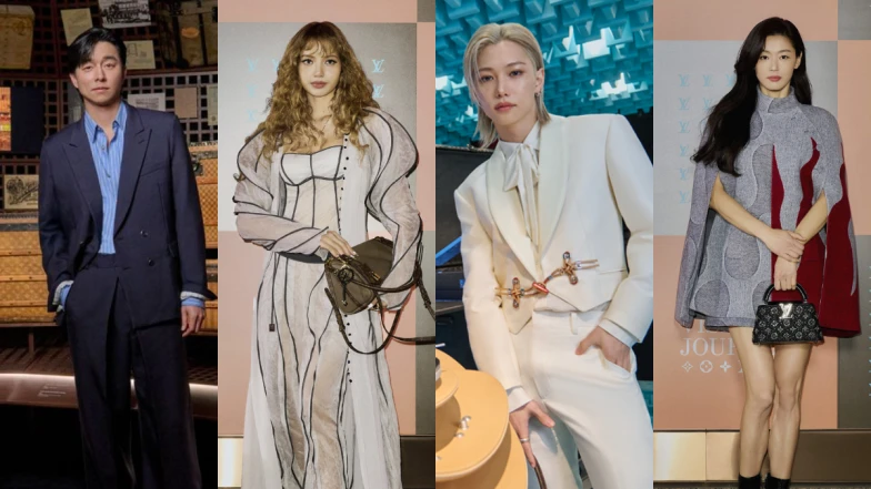 韓星齊聚路易威登首爾站！Lisa、孔劉、Felix、 j-hope同框亮相LV The Place Seoul造型一次看