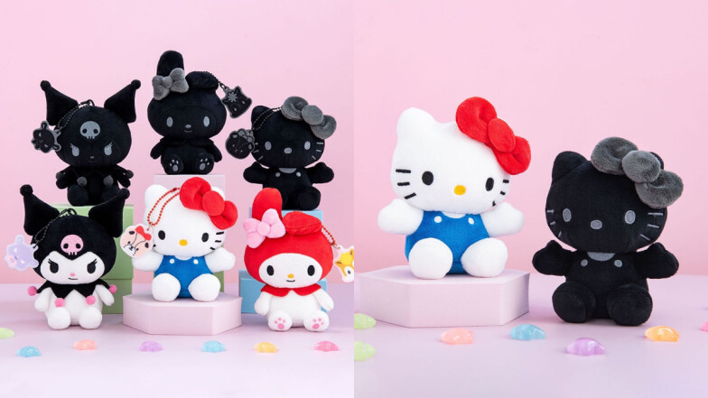 【Threads上紅什麼】台灣7-11開賣全黑Hello Kitty！獨家販售三麗鷗絨毛吊飾盲包