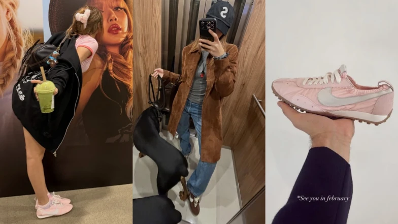 Nike、Jacquemus聯名Moon Shoe未公開色Lisa穿上了！新年貼文曝光「棕色」款