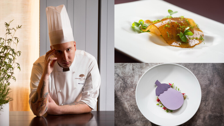 台北文華東方Bencotto新主廚上任！32歲南義名廚帶來「紅蝦二叉」實力，必吃海螯蝦、茄子巧克力新菜單