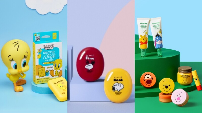 2025夏季美妝聯名:護妍天使Tweety造型痘貼、惹我蜜粉Snoopy版、innisfree X小熊維尼、FreshO2 × SANRIO第二波彩妝