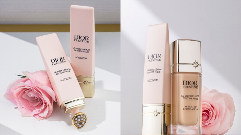 迪奧精萃再生玫瑰系列生力軍!眼凝萃首創「補銅」舒緩眼周疲態,還有粉底液一抹打造玫瑰絲緞光