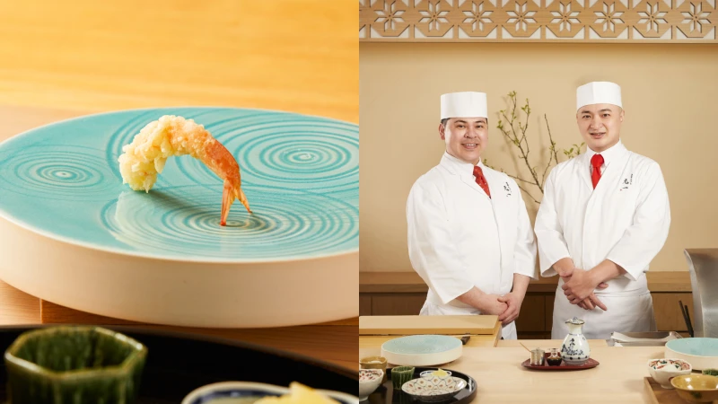 2025米其林指南｜天婦羅天花板「元一天婦羅」落腳台北就摘星，價格、預約方式一次看