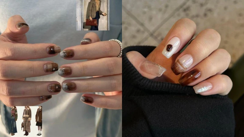 2025 美甲推薦「琥珀美甲」25款造型範本，把溫潤光澤戴在指尖！