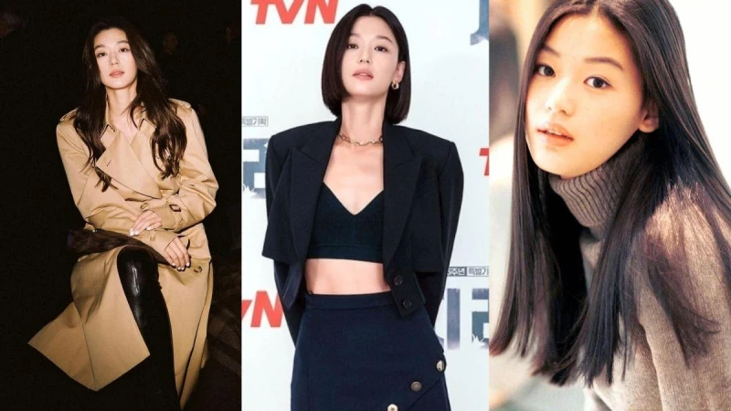 全智賢《暴風圈》髮型盤點：經典黑長直、俐落一刀切，歷年15款造型一次看！