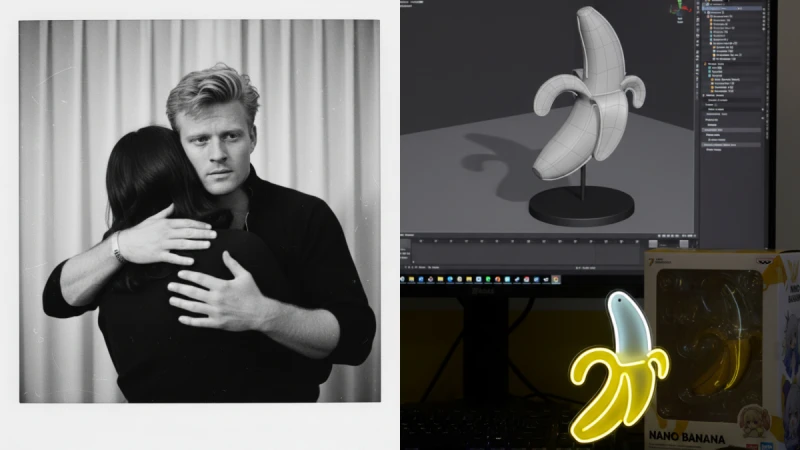 和偶像拍照、生成3D公仔指令？Google Gemini「Nano Banana」AI爆紅玩法全解析