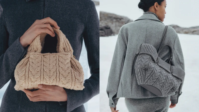 巴黎人氣品牌Polène讓明星手袋穿上了針織毛衣？獻給時尚迷溫暖又可愛的驚喜