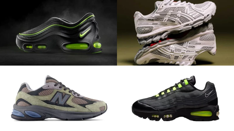 人氣跑鞋盤點！New Balance 2010「Dark Olivine Mushroom」、atmos x Nike Air Max 95好穿好搭配一次看