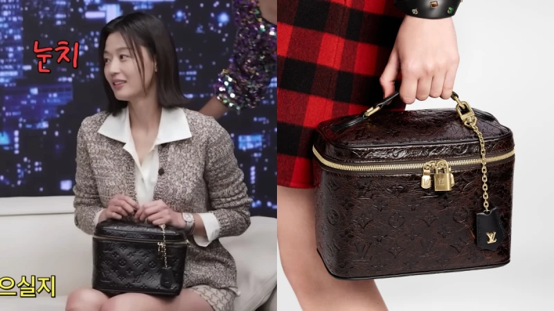 哪款包讓全智賢整場節目放身邊？LV Nice BB箱型包設計＋可背可手提，成年末熱門IT Bag