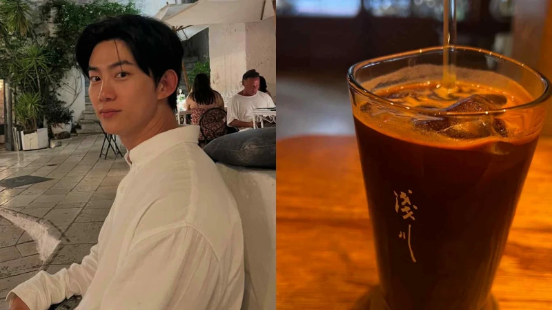 玉澤演IG台中打卡的咖啡廳「淺川」！人氣復古文青咖啡館，多款水果特調必嚐