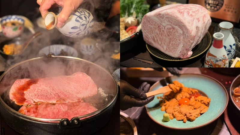 台北頂級日料推薦！「橋山・壽喜燒」A5和牛、海膽丼、松露龍蝦太奢華，秋季限定升級一次看