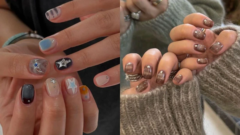 2025美甲靈感推薦！短甲也能超顯氣質，24款短甲範本，提升手型、百搭又耐看