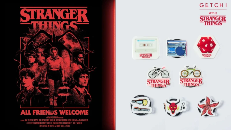 【Threads上紅什麼】GETCHI ×《怪奇物語》最終季前必收！聯名T恤、襪子、手電筒一次收編