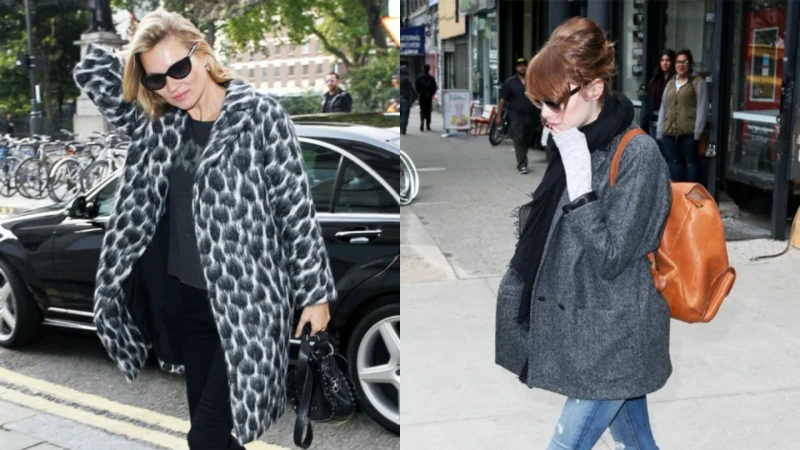 【街拍速報】秋天溫差大外套怎麼穿才時尚？10位歐美女星街頭穿搭教學