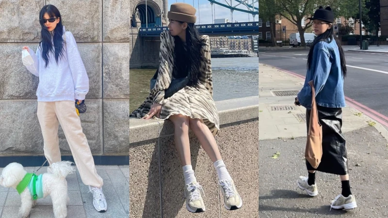 秀智對NB 530是真愛！女神私服最常出鏡的神鞋，百搭度高到韓妞都在跟著買