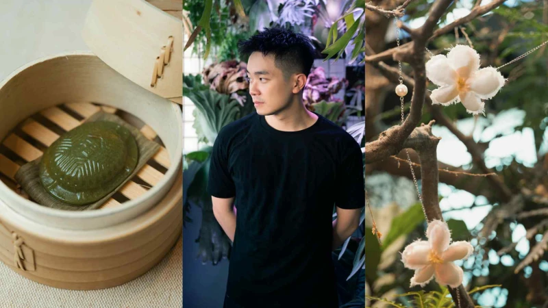 「饗A Joy」X 台灣藝術家陳聖文打造限時特展!地瓜草仔粿、肋眼牛排佐煙燻紫薯新料理登場