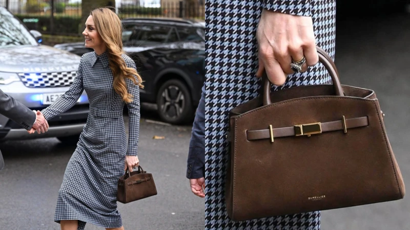 凱特王妃愛用英國牌DeMellier麂皮手提包！好搭到英國人狂搶，3款輕奢麂皮手袋同步推薦