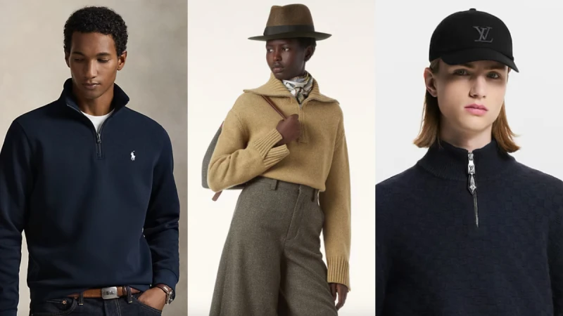 我該買一件半拉鍊上衣嗎？Quarter-zip是今年秋冬關鍵單品？香奈兒說還會一路紅到明年，編輯推薦先買起來