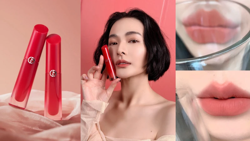 搶先看 GA 全新空氣織法訂製「奢華柔紗訂製唇露」#特色水唇紗～精選絕美高級裸紗四色，高訂秀場「烏干紗裙調色」竟然能擦出柔紗霧光唇，美到失語必收！