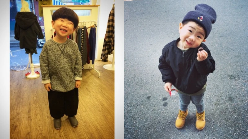 【街拍速報】韓國「小醜帥」kkamooong 冬日穿搭日誌：毛帽混搭西裝，大人小孩都適用的 2 大公式