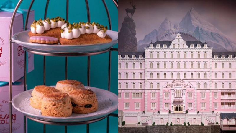 夢幻粉色展覽登場，魏斯安德森創作展奇幻之旅：像走進對稱又浪漫的夢