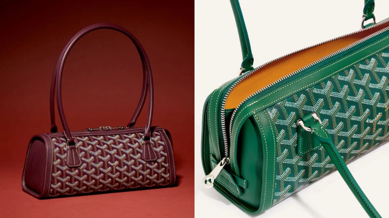 Goyard竟然推出腋下包！2026全新法棍包Bonbonnière11色全上架搶攻神包排行