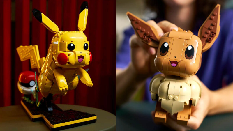 LEGO x Pokémon聯名正式公開！2/27寶可夢日發售：噴火龍、皮卡丘、伊布價格與購買連結總整理