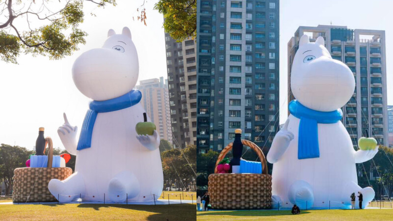 2026台中燈會攻略｜姆明Moomin降臨中央公園，21米巨型氣偶、極光主燈秀、小提燈領取資訊總整理