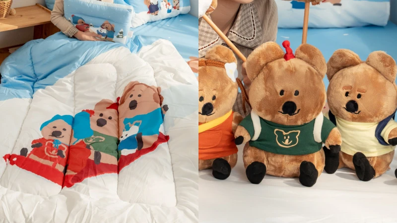 Quokka出沒7-11！Dinotaeng全系列周邊開跑，首推7款娃娃、絨毛頸枕療癒周邊必搶