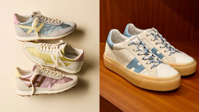 Hogan長腿神器推出全新復古田徑鞋！2026春夏焦點新品搶先看：小白鞋也有新選擇