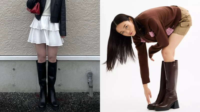 Coach這雙高跟長靴爆紅，不僅能增高修飾價格還超佛！日妞實測走兩萬步也沒問題