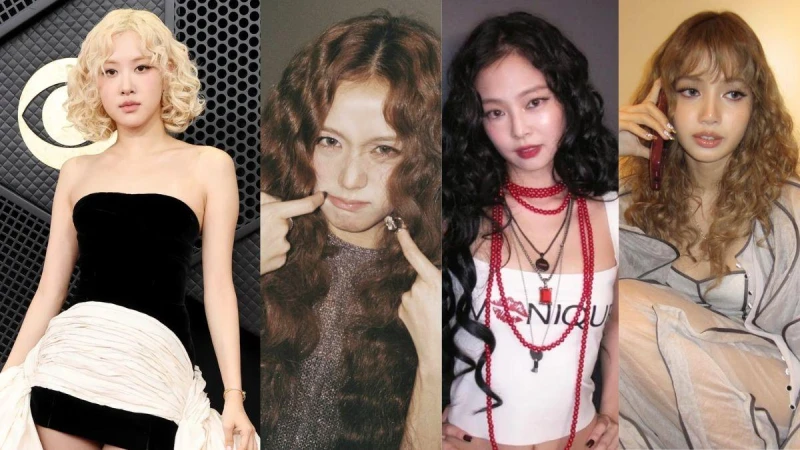 2026葛萊美｜ROSÉ復古羊毛卷太可愛！BLACKPINK成員羊毛卷髮型總盤點
