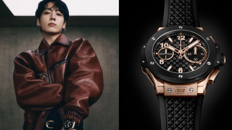 BTS柾國Jung Kook宣布出任Hublot品牌全球大使，情人節前夕最心動的代言！